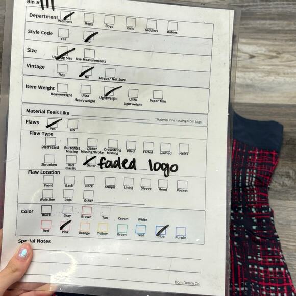 Brooks Womens Grid Pink Blue Small Vented Reflective Running Windbreaker Vest - Picture 9 of 9